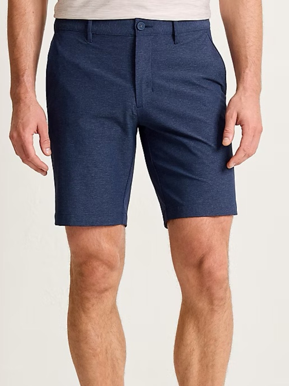 Tommy Bahama navy gray Chip Shot IslandZone 9 Inch inseam golf Shorts size 35